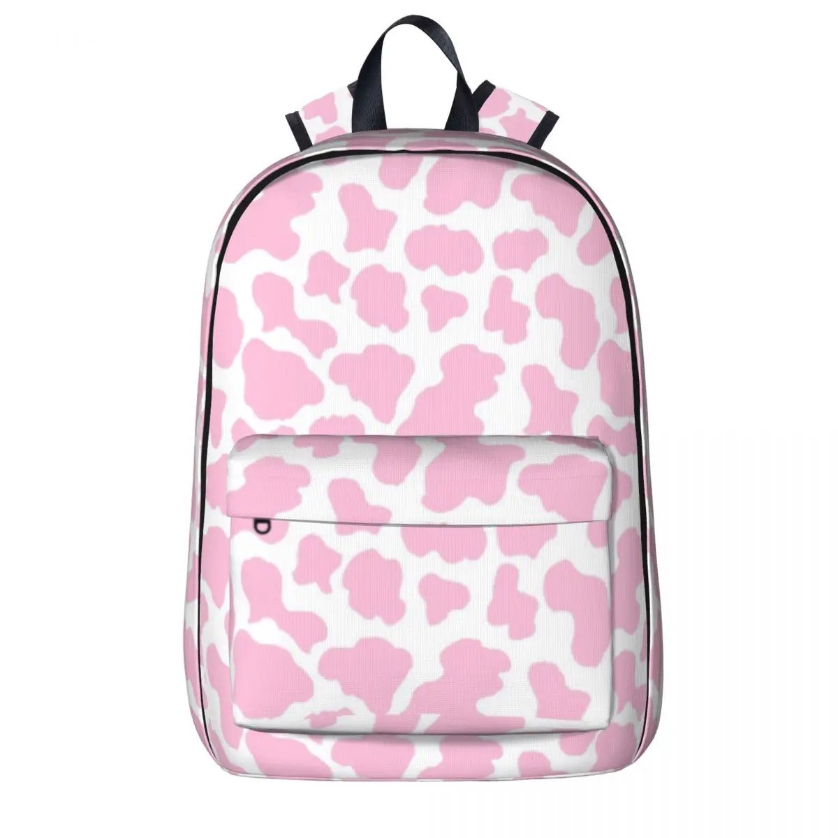 

Pink Strawberry Cow Print Aesthetic Pattern Backpacks Boy Girl Bookbag Children School Bags Laptop Rucksack Shoulder Bag
