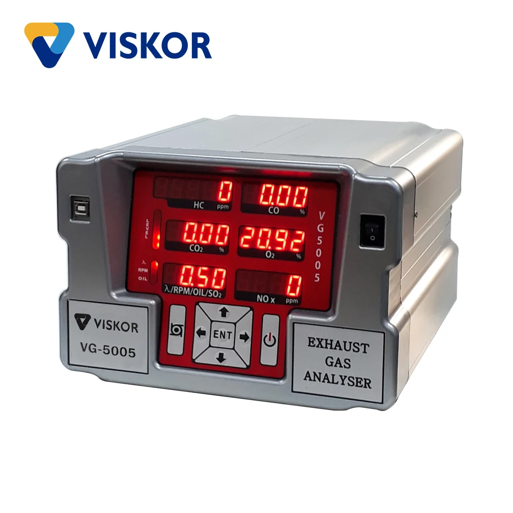 

Potable Automotive Exhaust Gas Analyzer & 4 gas analyzer & Made in Korea