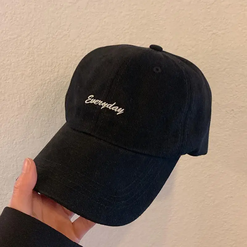 

Letters embroidered cap han edition student joker street children summer popular logo Japanese soft shading baseball cap