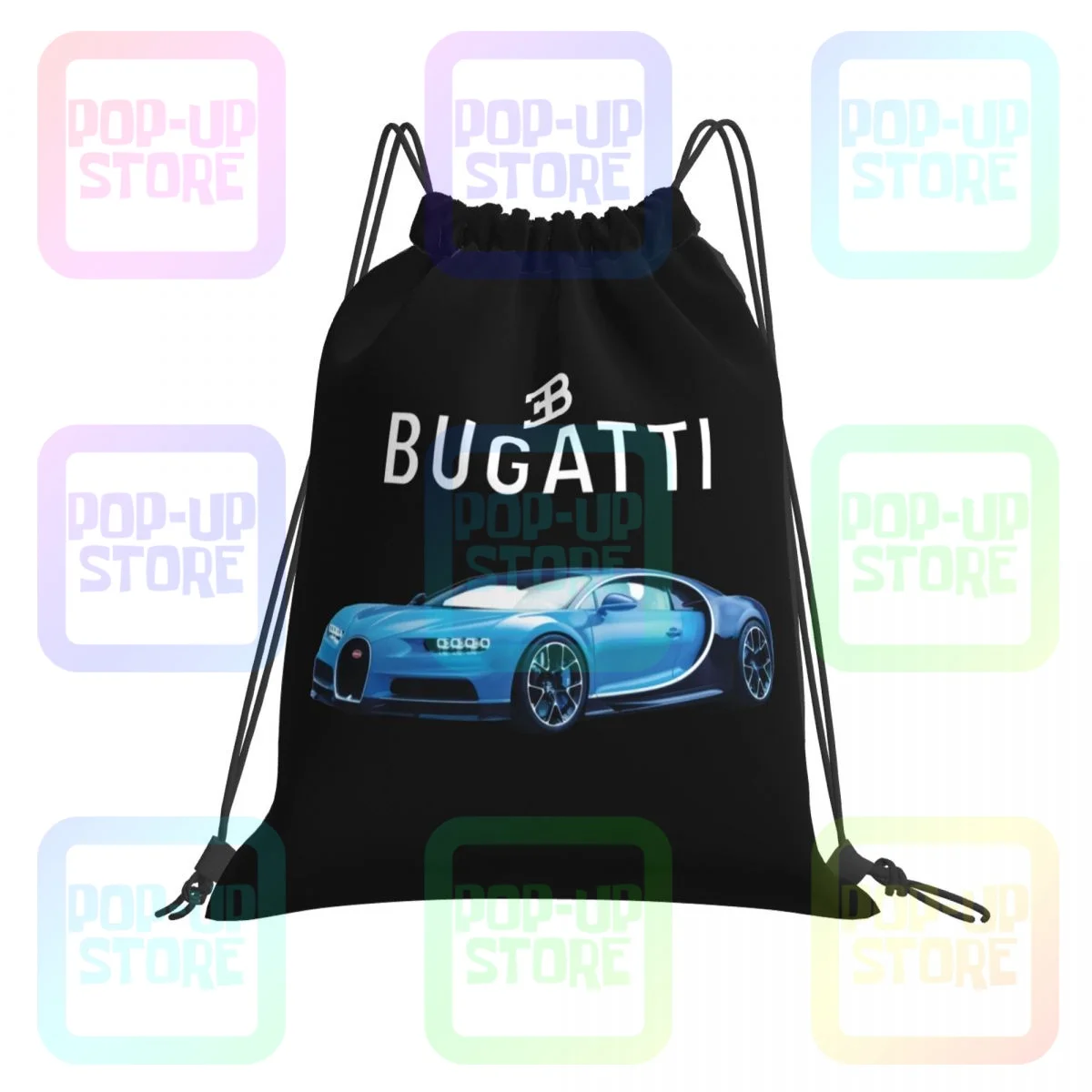 Bugatti Chiron автомобильный постер сумки на шнурке сумка для спортзала книг пляжная