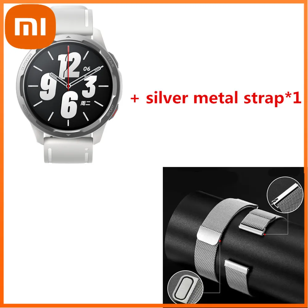 

Xiaomi Watch Color 2 Smart Watch Women Waterproof Smartwatch Bluetooth Calls Blood Oxygen Heart Rate Monitor Fitness Bracelet