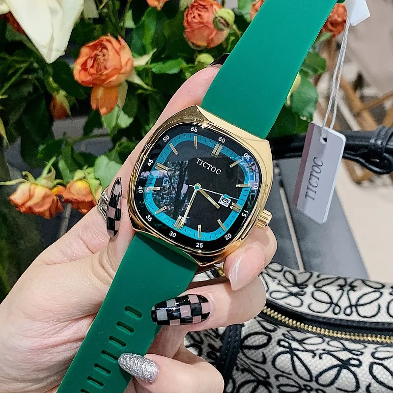2022 Super Square Watches Women Luxury Brand Wrist Watches for Ladies Big Dial Wrist Watch Quartz Relogio Feminino Women's Watch