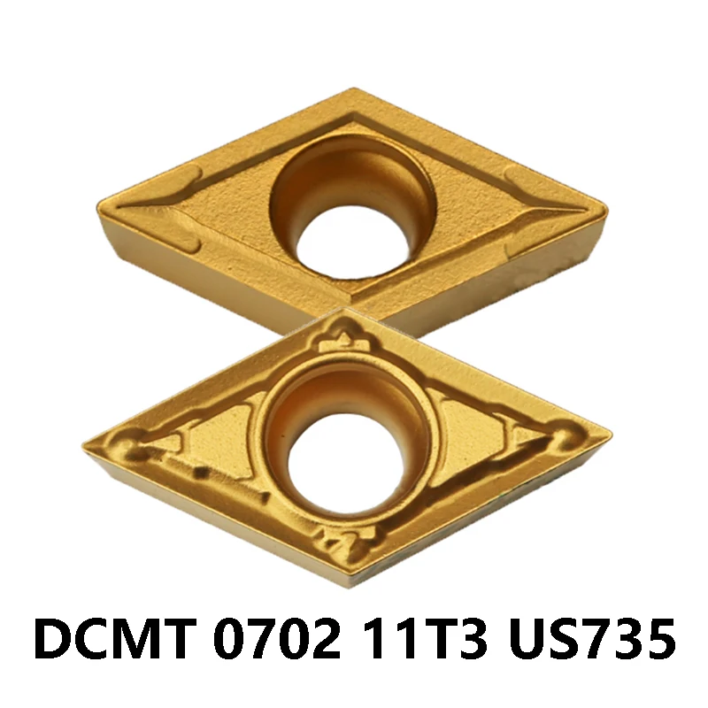 DCMT DCMT070204-MV-LM-MM US735 MC7025 DCMT11T304 DCMT070202 DCMT11T302 DCMT11T308 Токарная фреза оригинальные твердосплавные вставки для нержавеющей