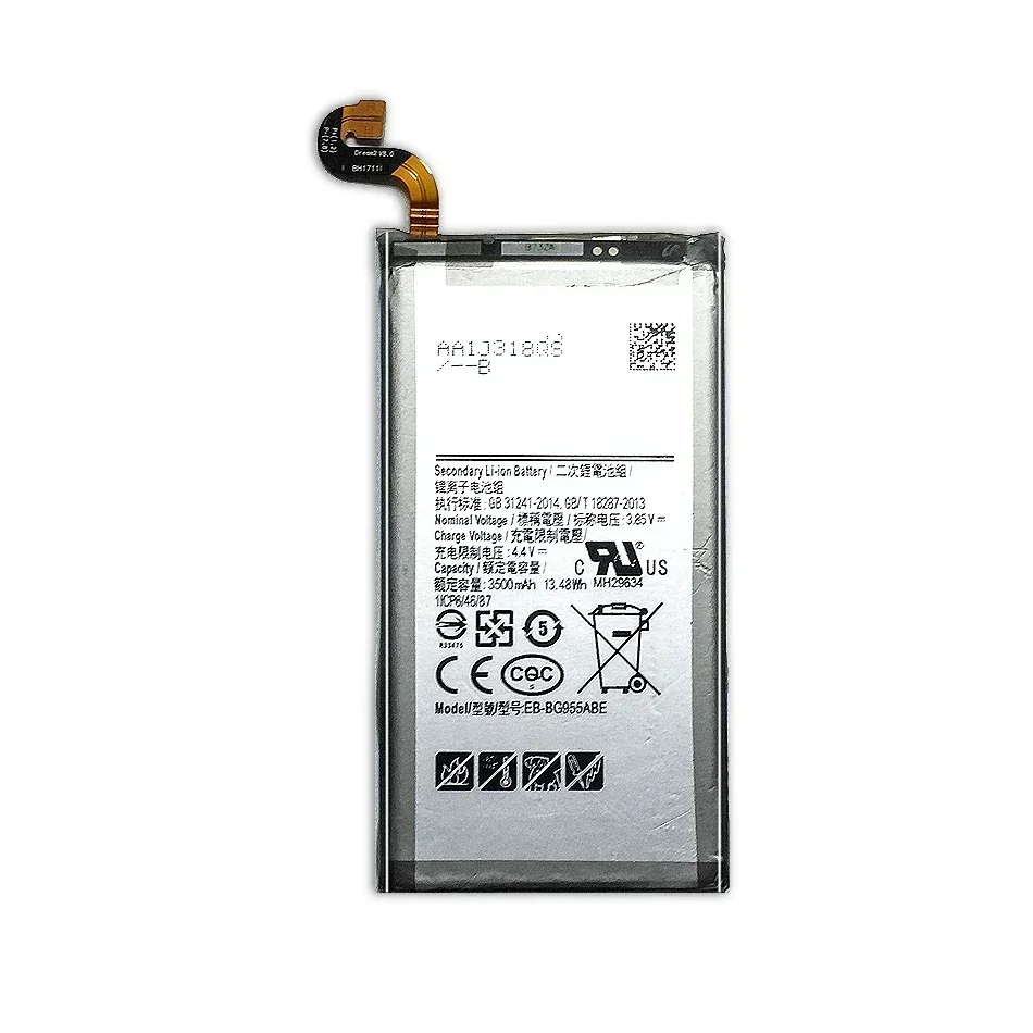 Портативная батарея EB-BG955ABE для Samsung Galaxy S8 Plus Bateria G9550 S8Plus SM-G9 SM-G955 G955 3500 мАч