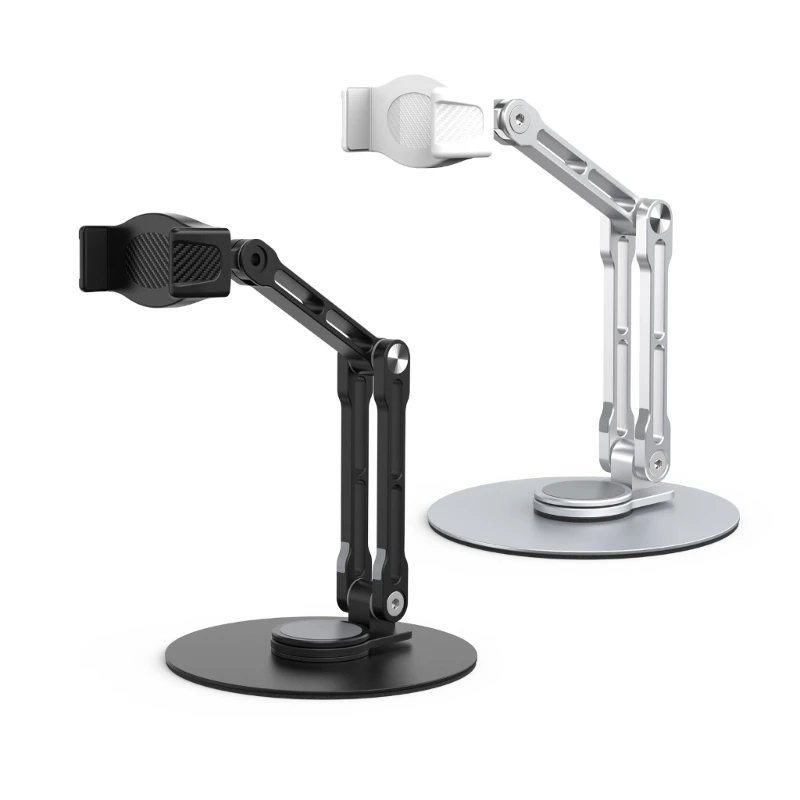 

360° Rotatable Phone Holder Phone Mount Clip for Comfortable Video Watching