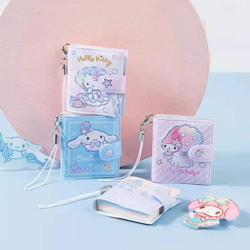 

Sanrio Hello Kitty Mini Notebook Cinnamoroll My Melody Portable Pocket Notepad Daily Weekly Agenda Planner Notebooks Stationery