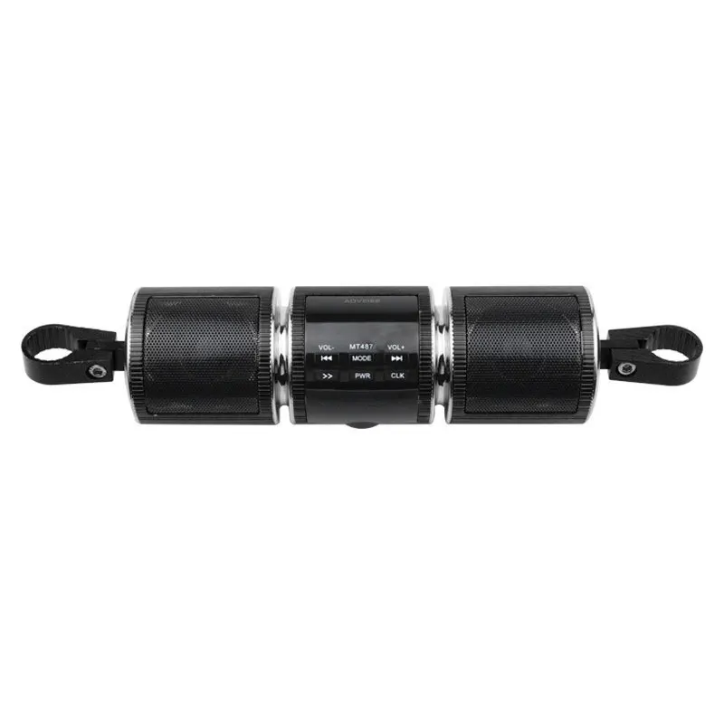 Мотоциклетный аудио Bluetooth-совместимый стереодинамик FM-радио AUX USB TF-карта MP3-плеер