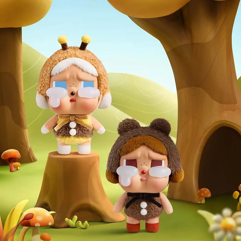 Подлинная серия Crybaby Crying Again фигурки слепая коробка милая виниловая кукла игрушка