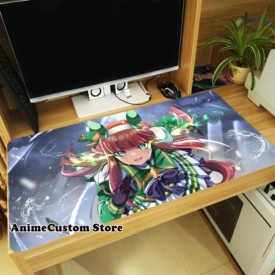 Anime Umamusume: Pretty Derby Silence Suzuka Special Week Mouse Pad Otaku Laptop Mice Mat Table Keyboard Mat Playmat Cosplay