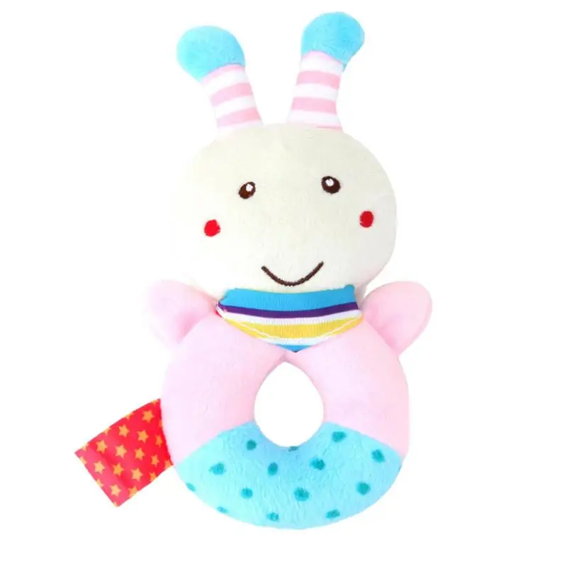 

Baby Crib Toys Cute Animal Shape Hanging Rattle Stuffed Plush Comfortable Lightweight Hanging Toys For Stroller Car Seat Crib