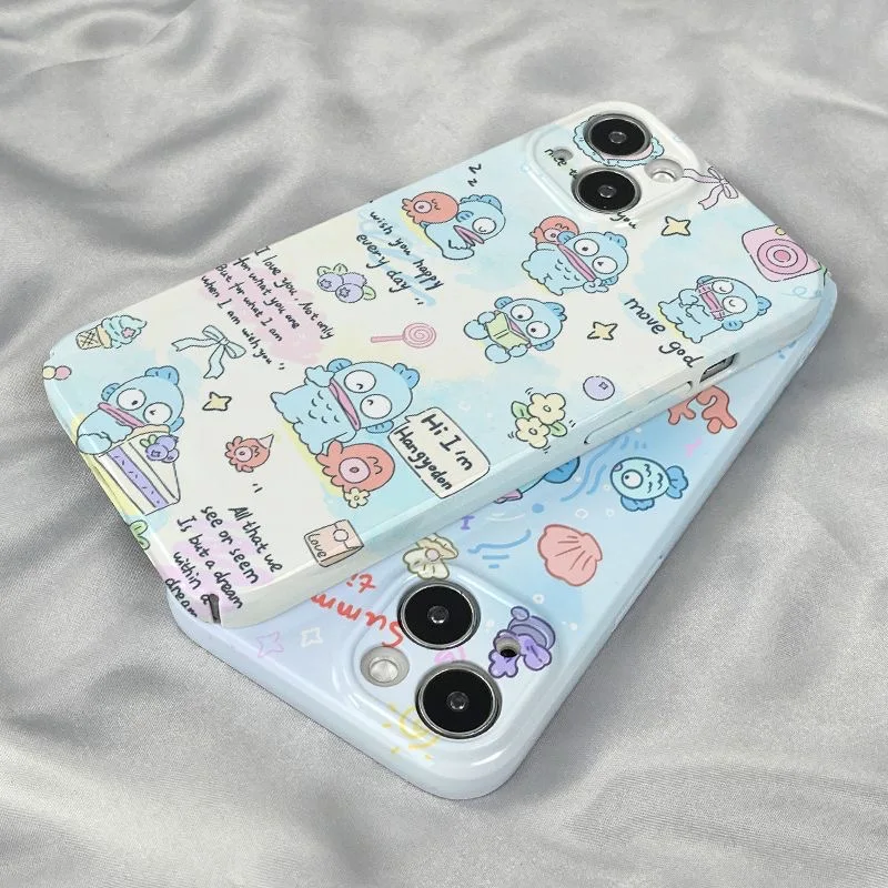 Милый мультяшный чехол с уродливой рыбой для IPhone 14 13 Pro Max задняя крышка телефона 12