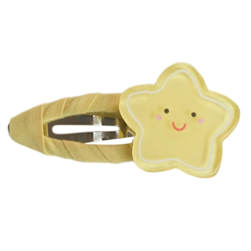 

MXMB Милая заколка для волос для девочек мультяшный желтый цвет Милая звезда подростковые аксессуары для волос