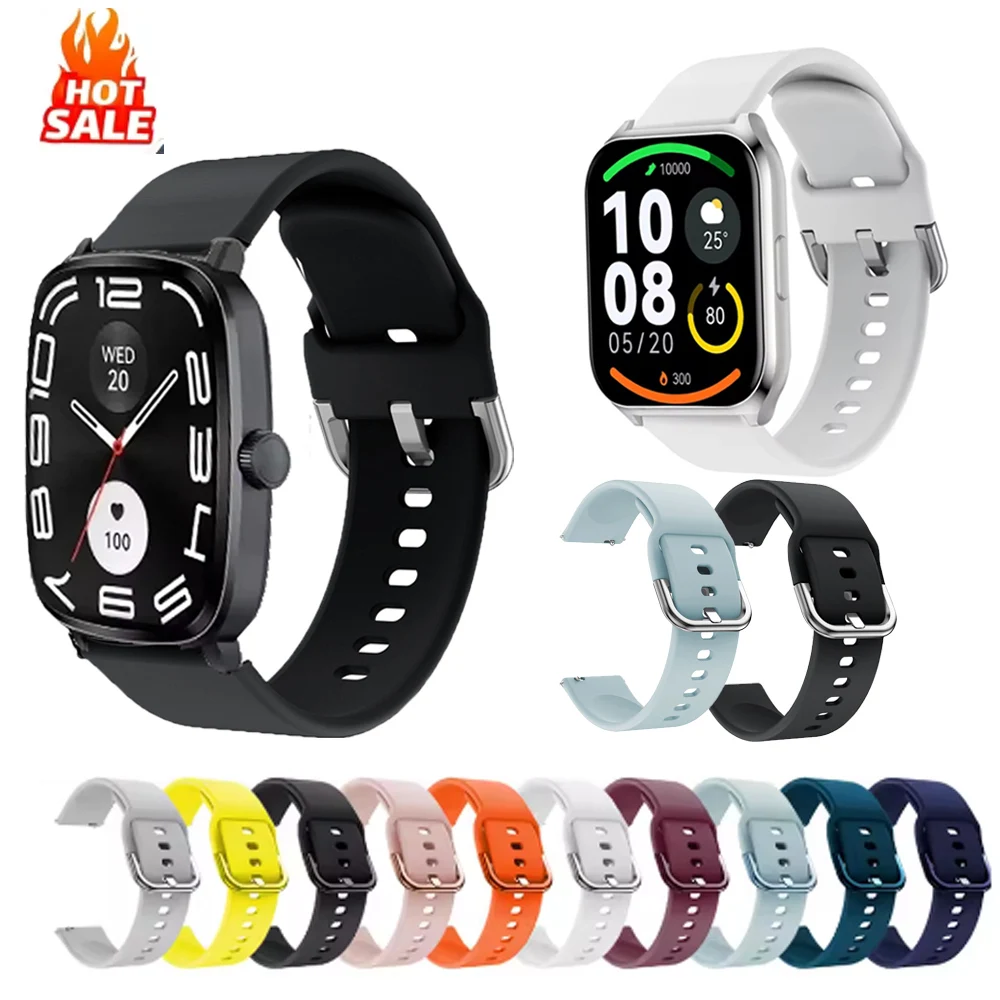Фото Ремешок для часов 20 мм 22 мм для Haylou Watch 2 Pro RS5 R8 S8, браслет для Haylou Solar Plus RT3 Solar LS05 RS4 RT3, сменный ремешок №3