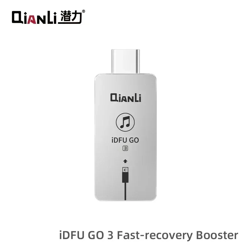Фото Qianli IDFU GO 3 Порт Type-C Усилитель быстрого восстановления Кабель 2,8 секунды Устройство быстрой запуска DFU для инструмента для ремонта серии IPhone 15 №1