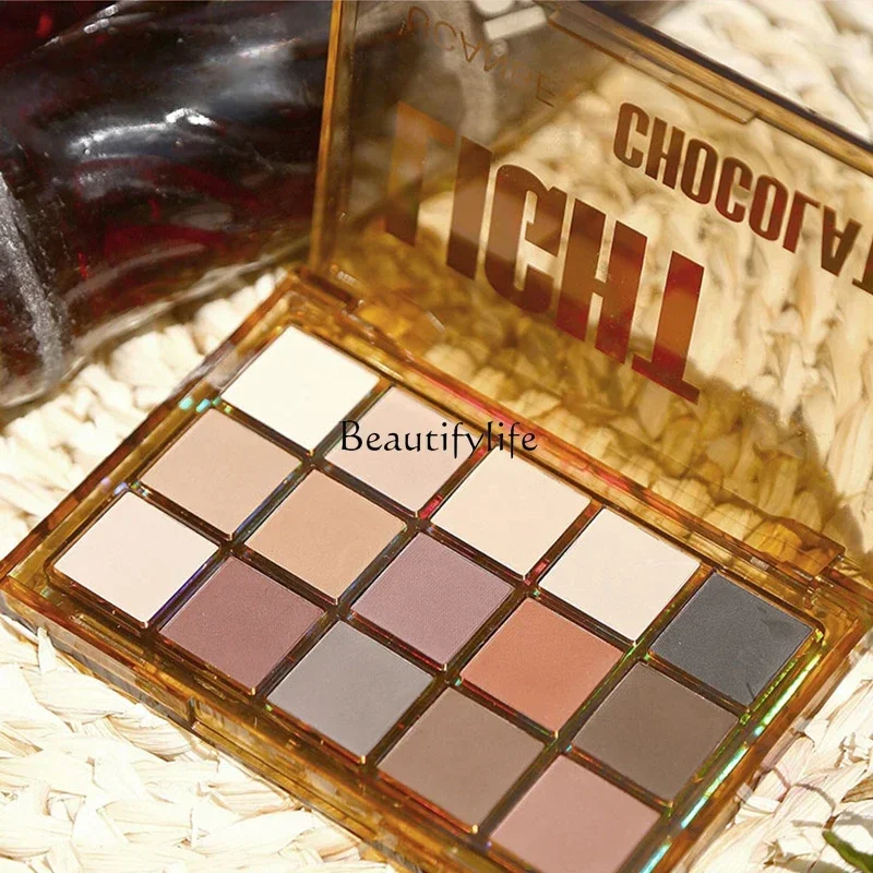 Полностью матовые тени для век Fromage Cocoa Earth Color Series пластина теней многоцветный