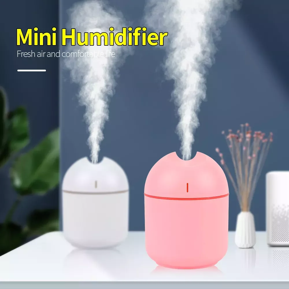 

NEW2023 humidifier Ultrasonic Aromatherapy diffuser USB Portable Sprayer 220ml Humidifiers Aroma Anion Mist Maker for Home