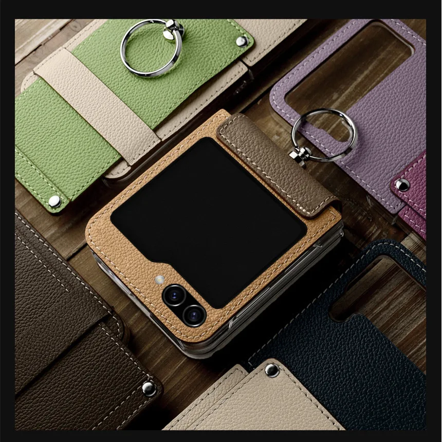 

with Ring Case for Samsung Galaxy Z Flip5 Z Flip 5 Phone Case Plain Pattern Protective Case Galaxy Z Flip5 Z5 Protective Cover