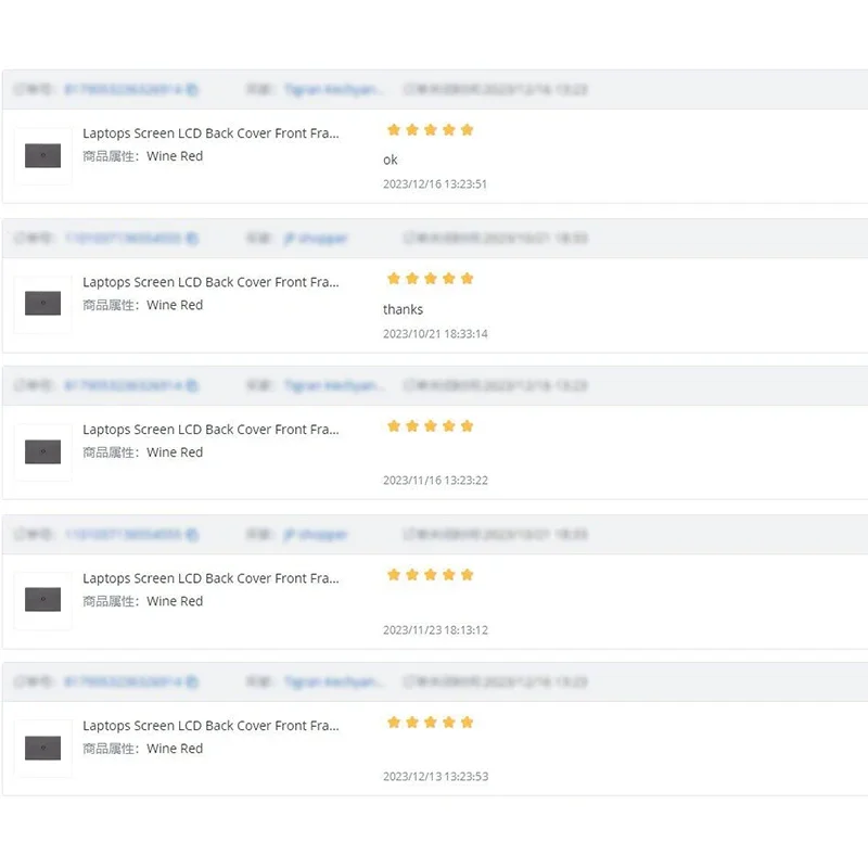 Новый экран для ноутбука DELL Vostro V5401 V5402 5401 5402 ЖК-экран задняя/крышка передняя