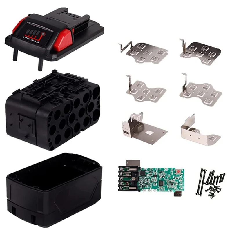 

Сменный Чехол для аккумулятора M18 18 в для Milwaukeee, запасная часть для ремонта аккумулятора (батарея в комплект не входит)