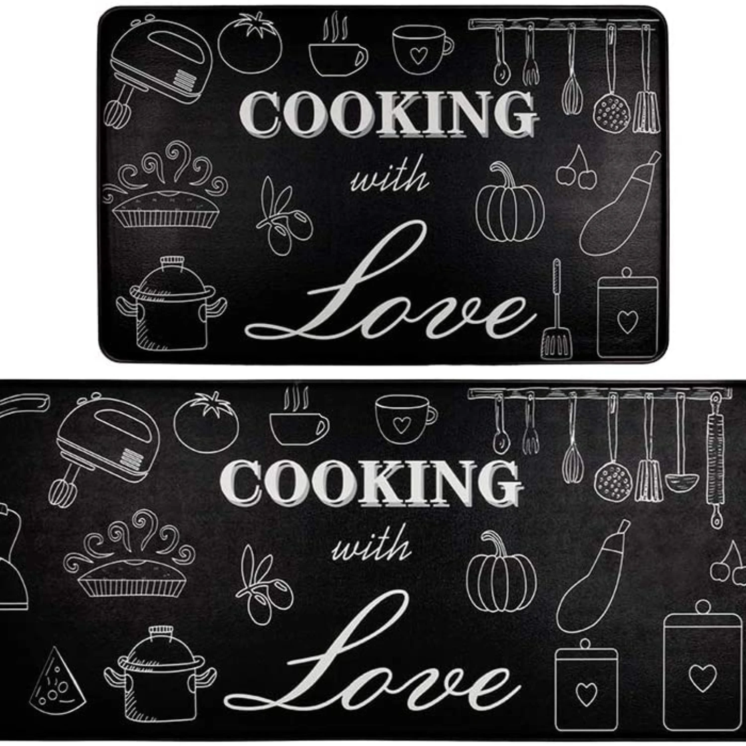 

Кухонные приборы ковер для кухни, войлочный материал, прямоугольный Противоскользящий ковер для спальни, дома, входной дверной коврик для к...