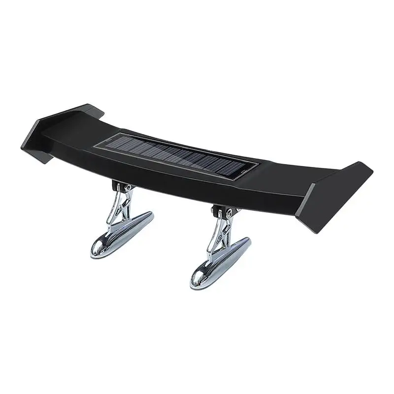 

Mini Rear Tail Wing Light Spoiler Led Flashing Warning Light For Car Truck Solar Energy Spoiler For Rear Trunk Wing Led Brake