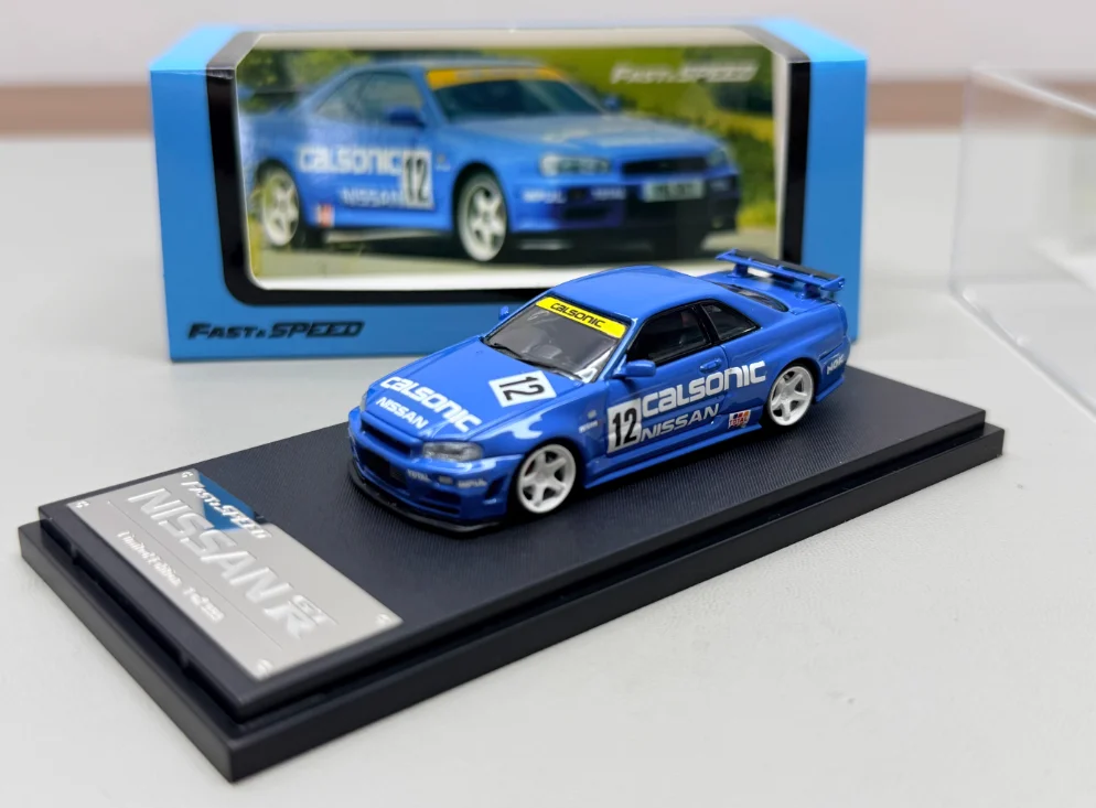 Фото Металлическая модель автомобиля Diecast Fuji 1:64 Scale GT-R R34 Z-Tune Skyline №5