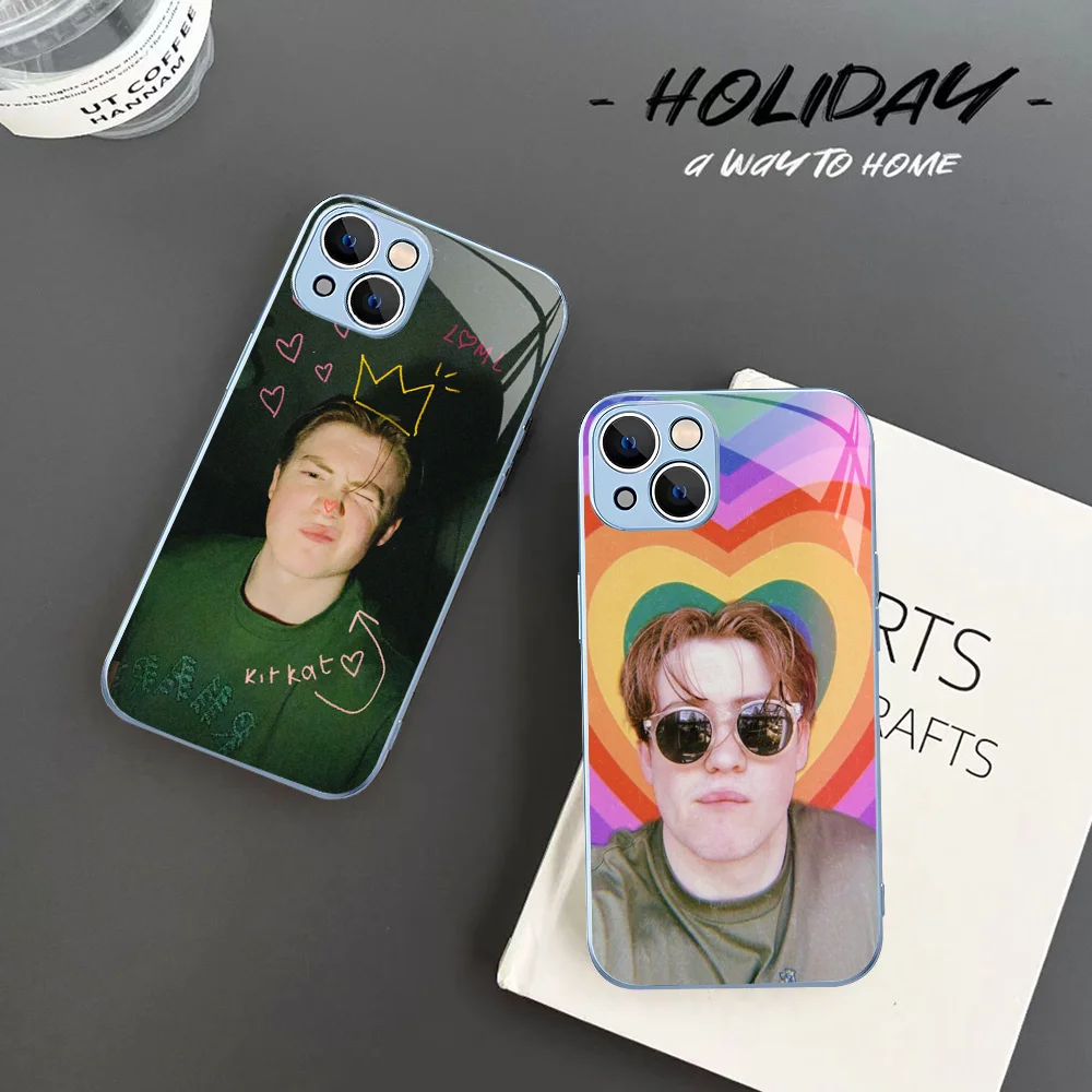 Kit Connor Phone Case For IPhone 14 13 12 Mini 11 Pro XS Max X XR Plus Tempered Glass Cover