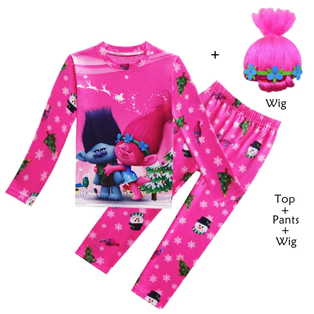 2 шт. детские пижамы с длинным рукавом и брюки