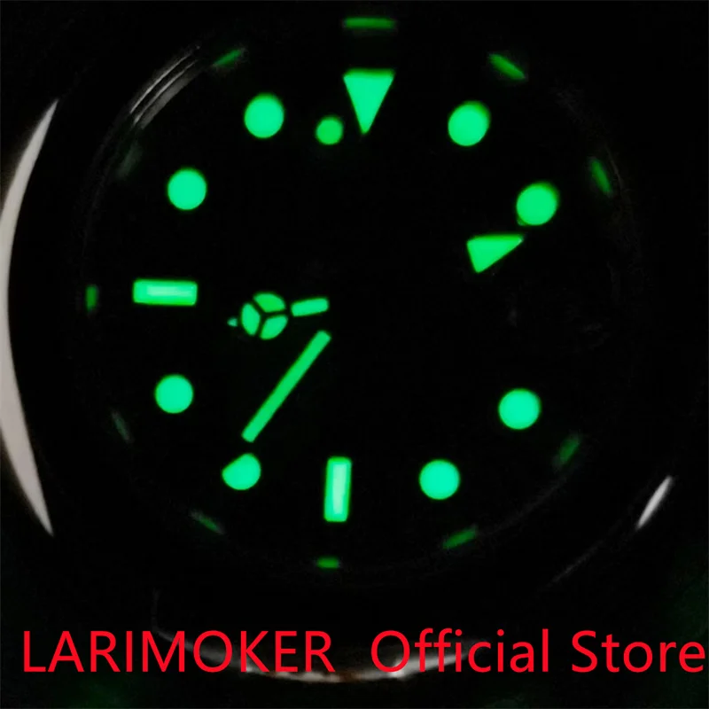 Браслет-часы LARIMOKER NH34A () DG3804(GMTt) для мужчин автоматические с сапфировым стеклом 40