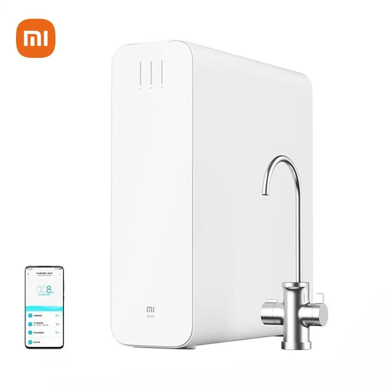 

Xiaomi Water Purifier S1 800G 2.5L/Min Double Outlet Super Large Throughput OLED Display Faucet 5-Level Filtration Smart APP