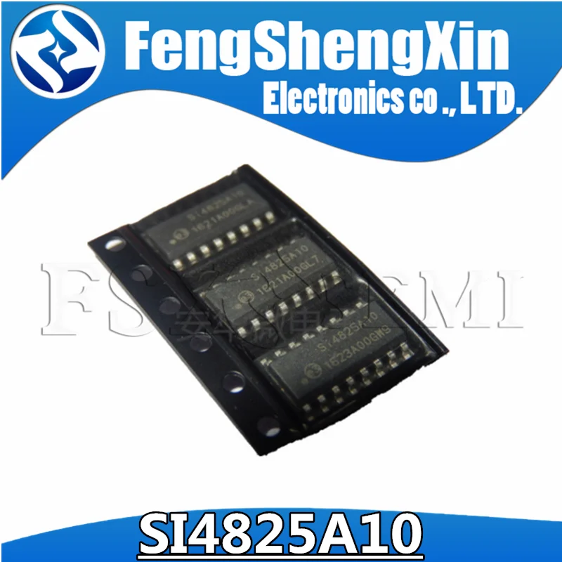 

(5-10)pcs SI4825A10 SOP-16 SI4825-A10 SOP SI4825 SOP16 SI4825-A10-CSR BROADCAST MECHANICAL TUNING AM/FM/SW RADIO RECEIVER IC