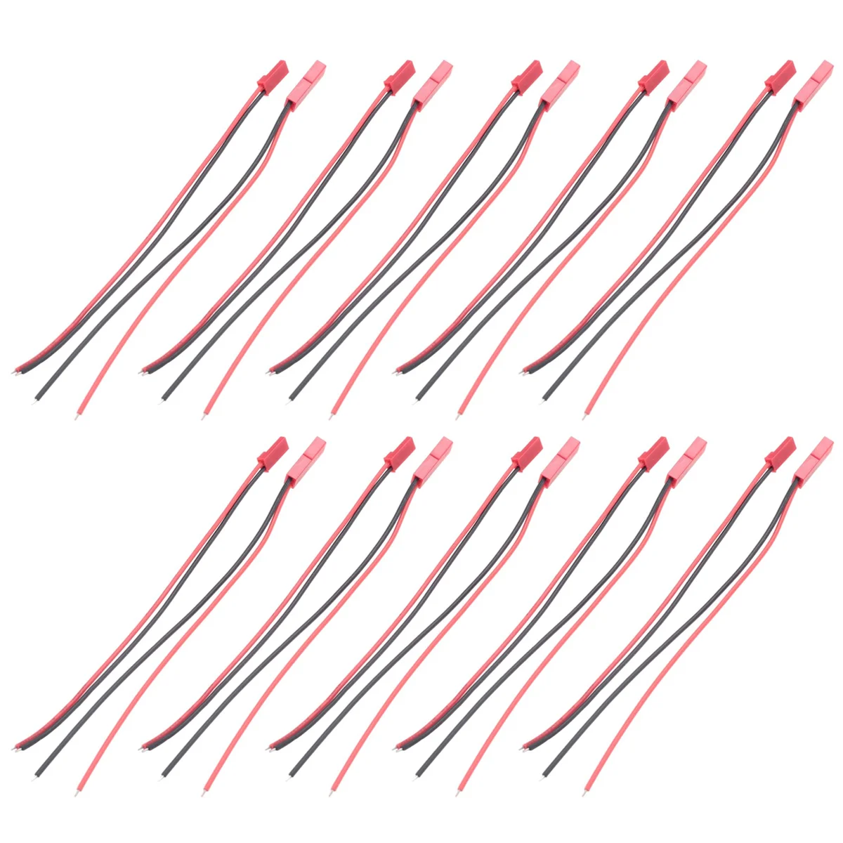 10 пар 150 мм разъем JST кабельная линия папа + гнездо для RC BEC Lipo батареи