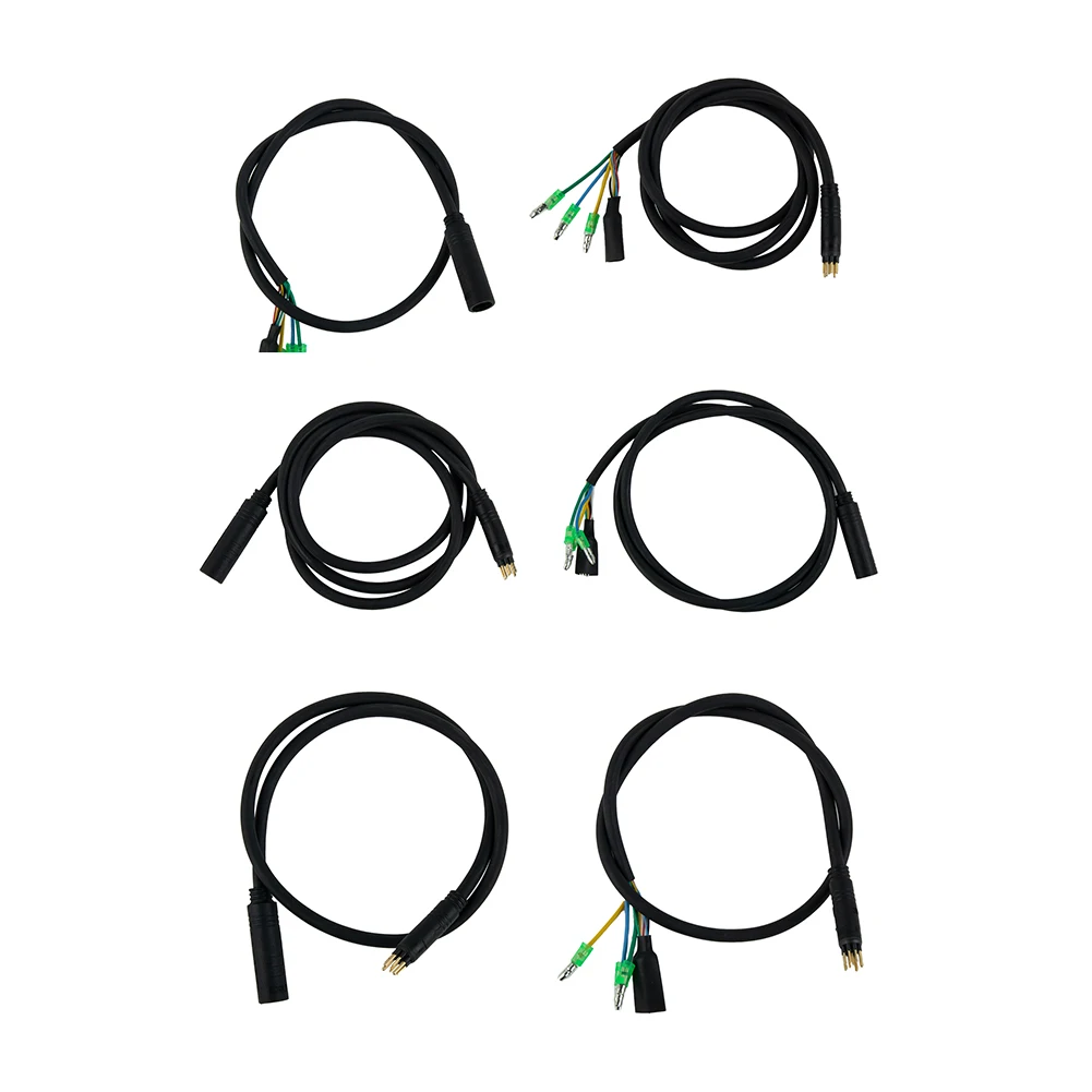 

9 Pin Motor Extension Cable Cord 66.5cm/106.5cm For Bafang Front Rear Wheel Hub Motors Hot Sale E-Bike Bike Replacement Accessor