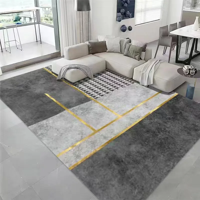 Скандинавский ковер для гостиной домашний журнального столика современный