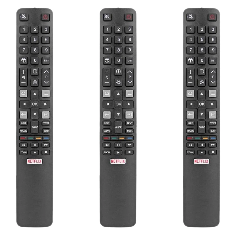 

3X ARC802N пульт дистанционного управления для Smart TV для TCL 49C2US 55C2US 65C2US 75C2US 43P20US