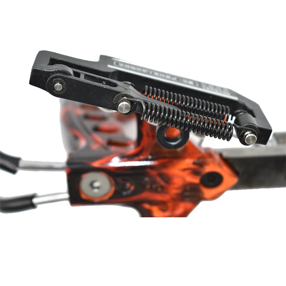 Улучшенная ручная металлическая Рогатка с резинками и рыболовной катушкой