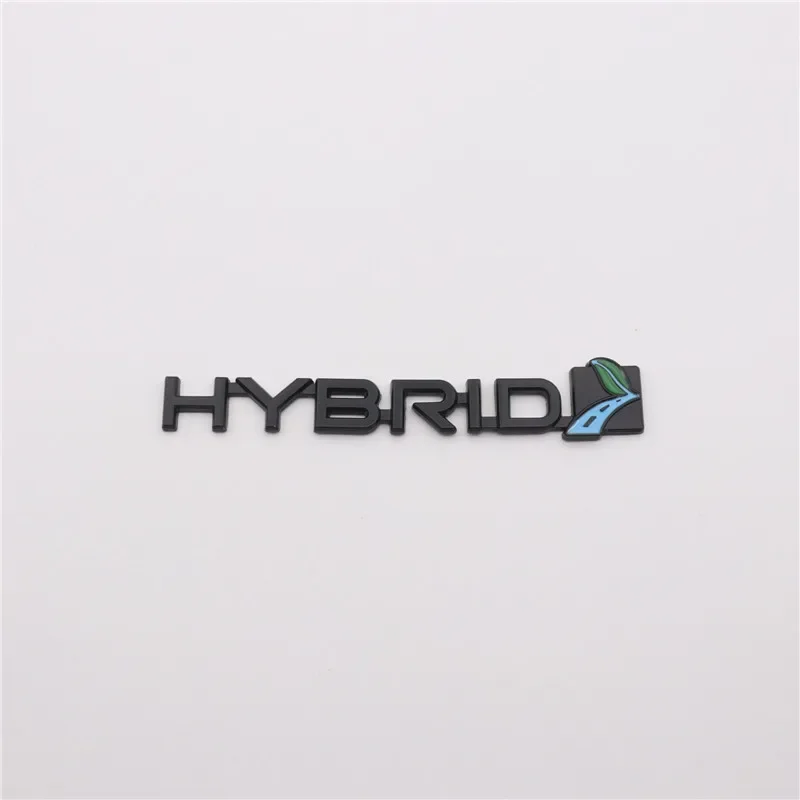 Металлическая наклейка на задний багажник автомобиля для Toyota HYBRID Logo RAV4 Reiz Aygo CHR