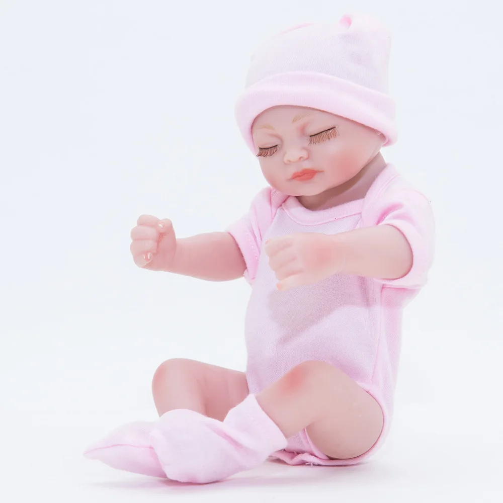 Реалистичная силиконовая кукла Новорожденный ребенок 28 см реалистичные куклы