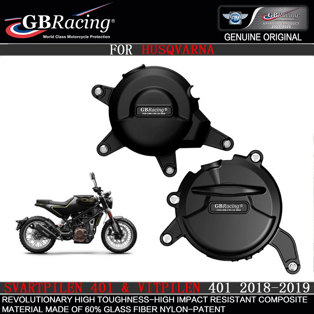 

Motorcycles Engine cover Protection case for case GB Racing FOR HUSQVARNA SVARTPILEN 401 & VITPILEN 401 2018-2019