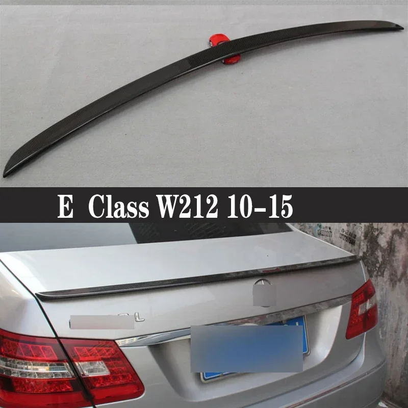 Спойлер из углеродного волокна для Mercedes Benz E Class W212 задние ласты удлинитель