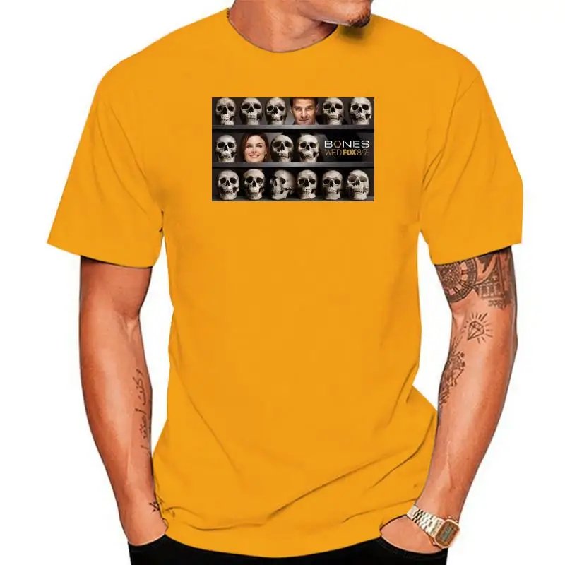 

Bones Crime Tv Series #B01 Men Black T Shirt S M L Xl Xxl