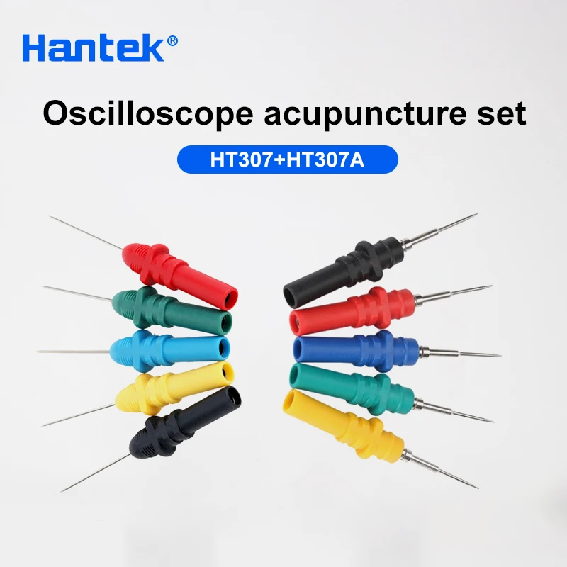 Ручной осциллограф Hantek HT307 + HT307A щуп с иглой для задней части винтовым штифтом