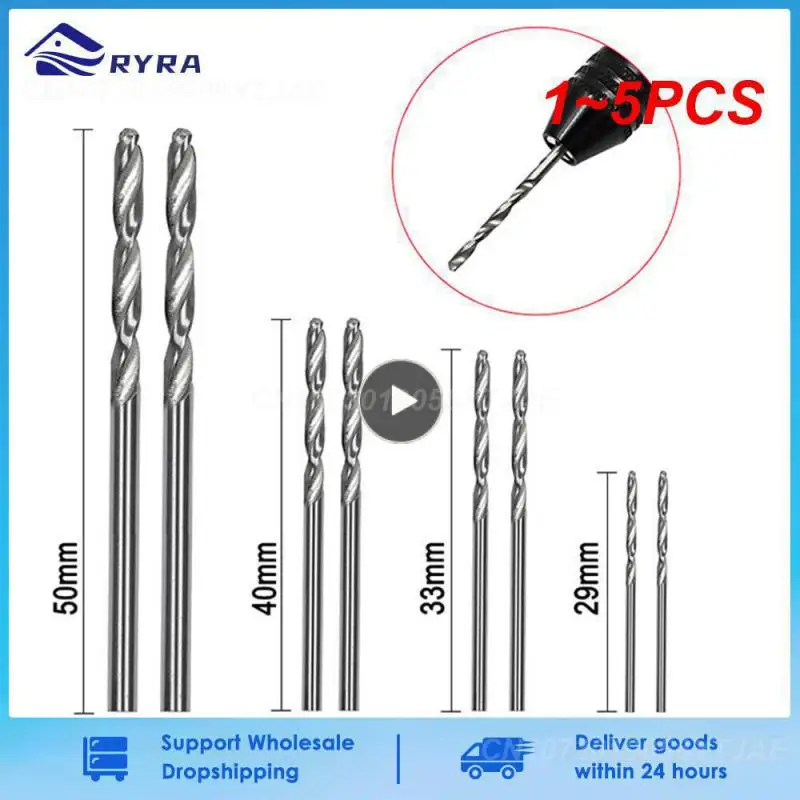 

1~5PCS Titanium Coated Drill Bits HSS High Speed Steel Drill Bits Set Tool Multi Function Metal Drills Power Tools