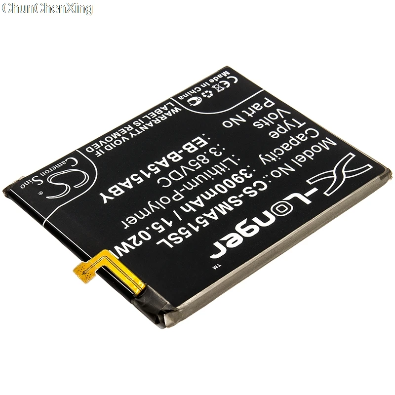 Аккумулятор CS 3900 мАч EB-BA515ABE EB-BA515ABY для Samsung Galaxy A51 2019 SM-A515F/N SM-A515U SM-A516 SM-A515G