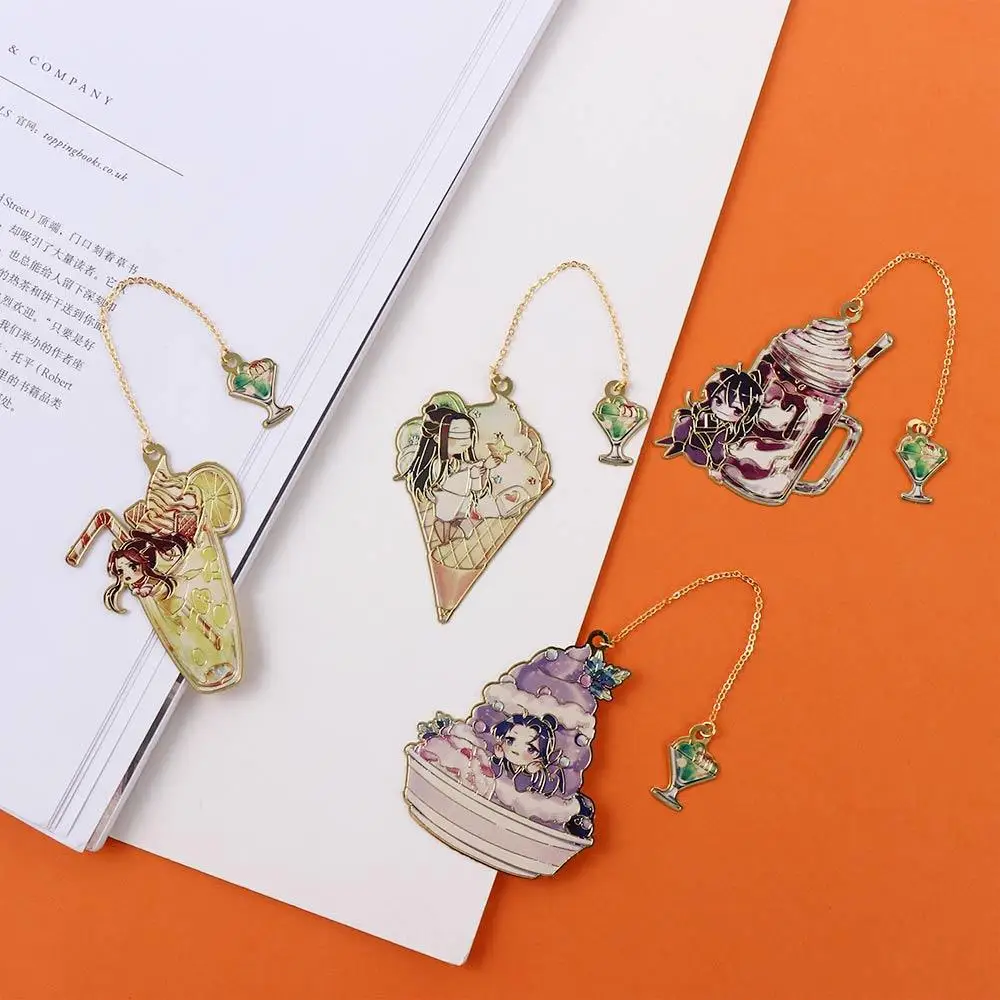 Supply Lan Wangji Stationery Pendant Student Gift Book Markers Pagination Mark Mo Dao Zu Shi Bookmark Hollow Bookmark