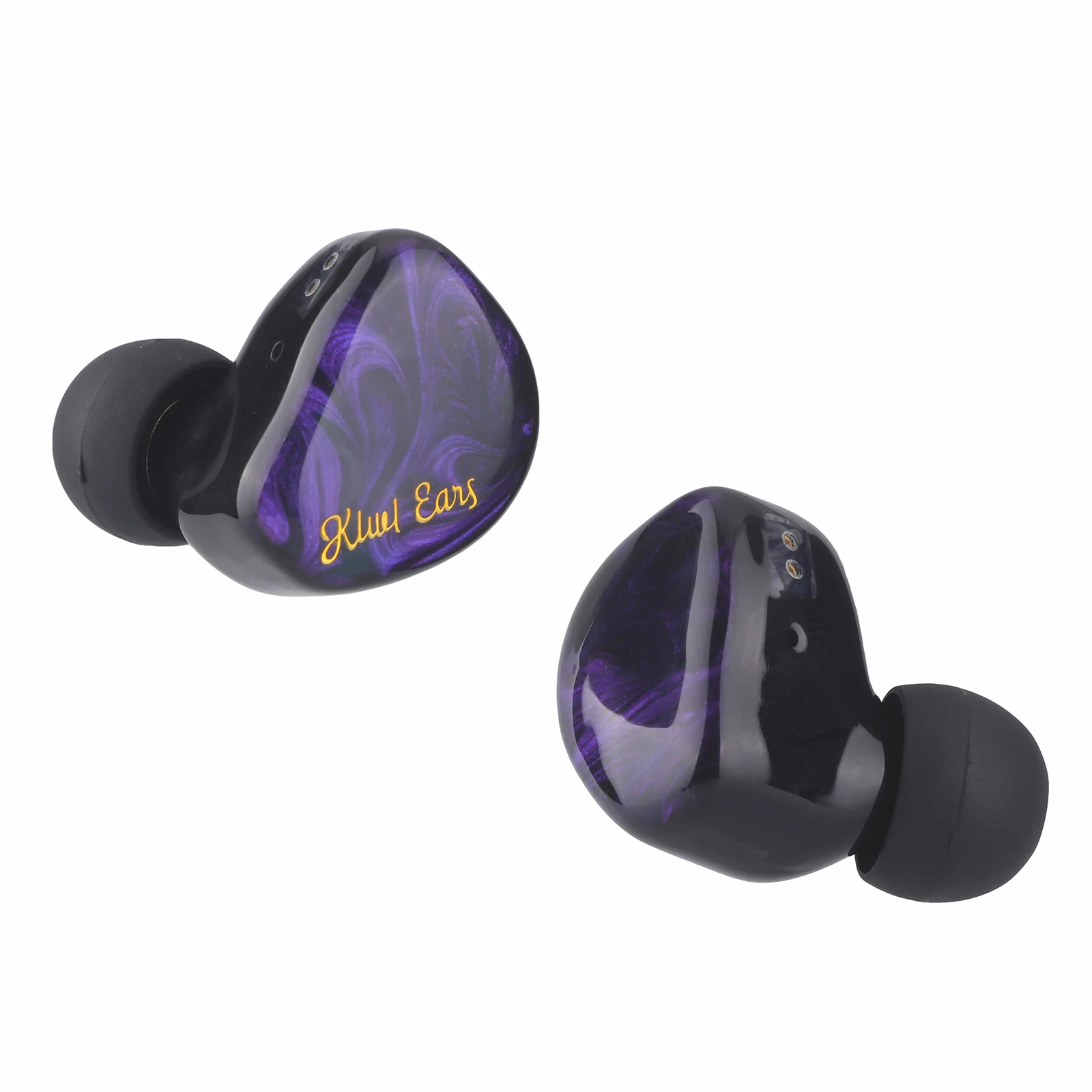 Фото Наушники Kiwi Ears Cadenza с 10-мм бериллиевым динамическим драйвером, 3D-печатью и съемным кабелем 3.5 мм для Hi-Fi звука №4