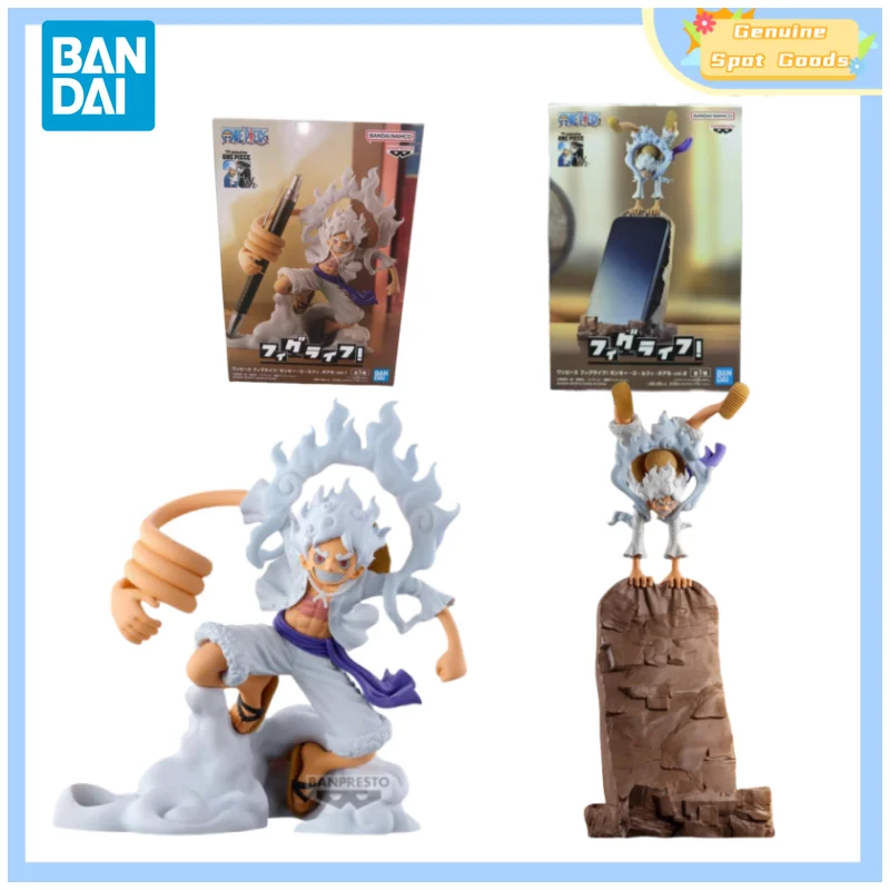 Фигурки фигурок героев аниме Bandai ONE PIECE FigLife Luffy коллекционный подарок для игрушек