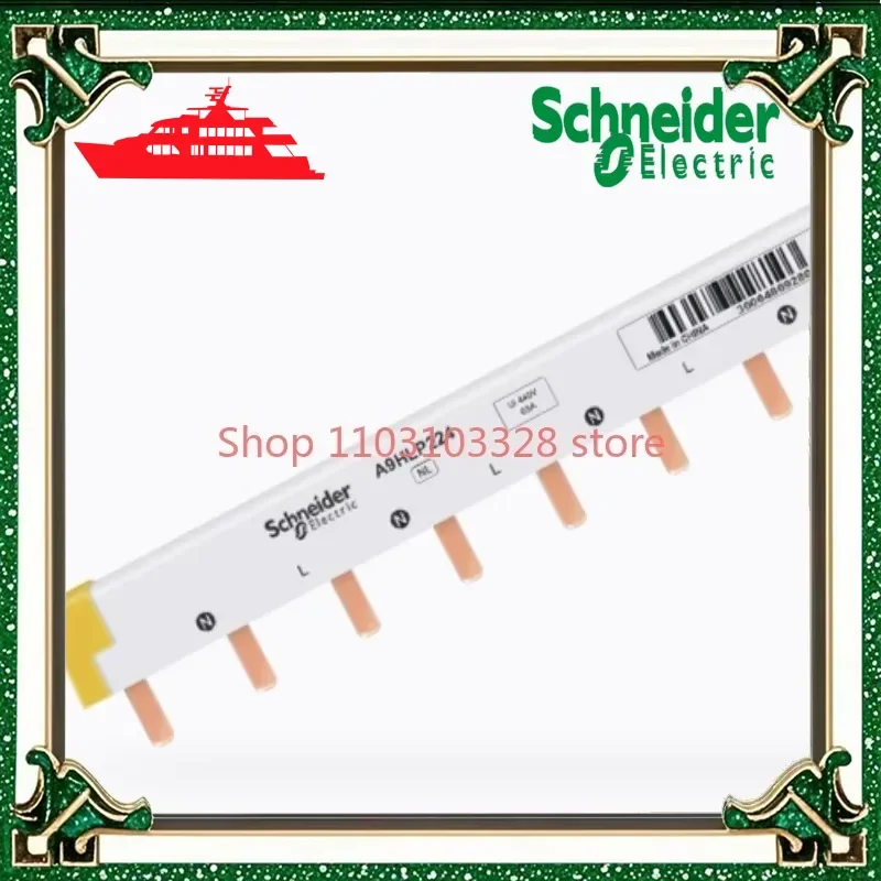 Новые аксессуары для проводки и установки шин Schneider Electric Acti 9 Comb A9HLP224 или A9XPH224, 24x18 мм, подходят для 2P MCB (art.: 3920cf02815ea) - 3920cf02815ea