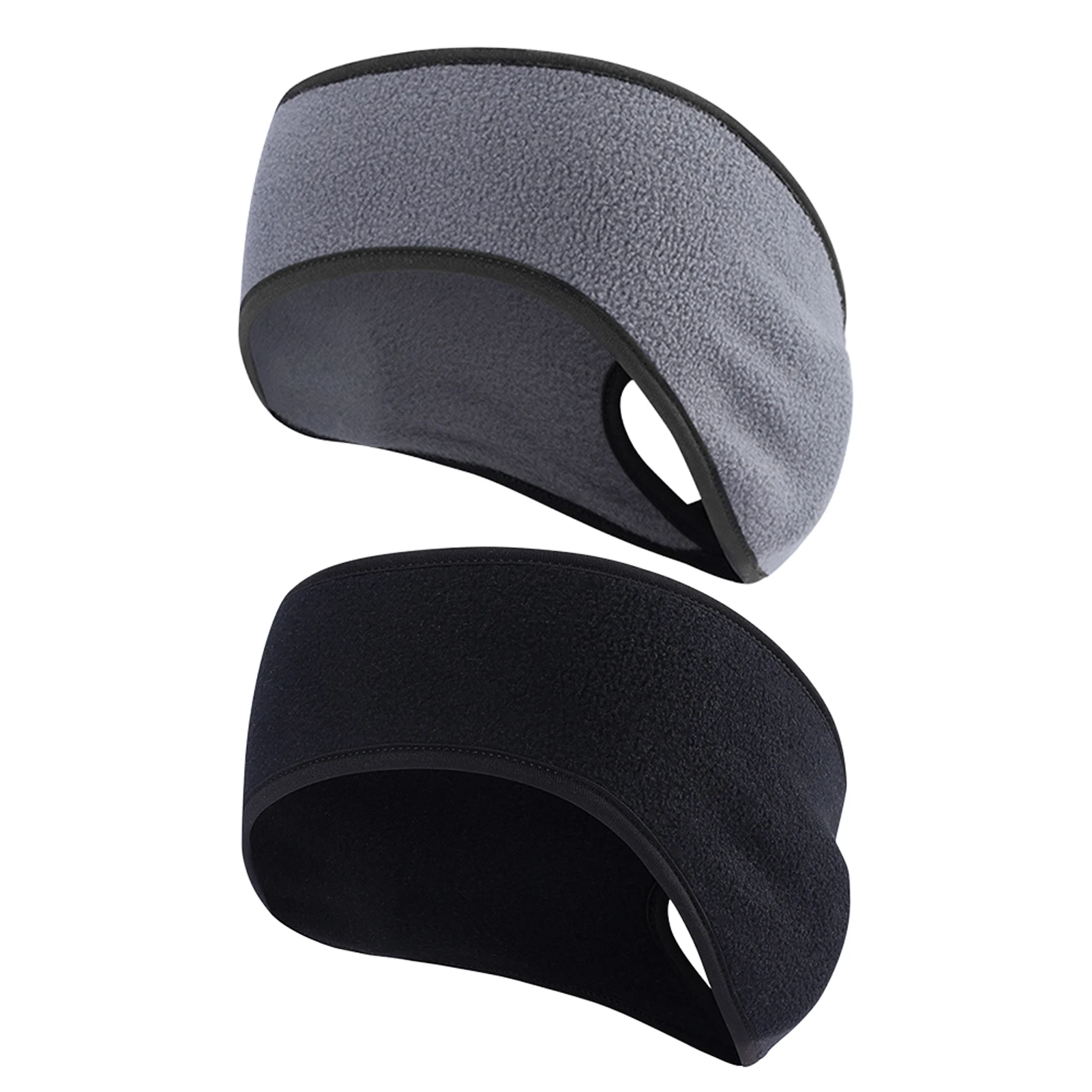 

2pcs Practical Climbing Lightweight Winter Cycling Ear Warmer Fleece Yoga Sport Headband Running For Women Universal