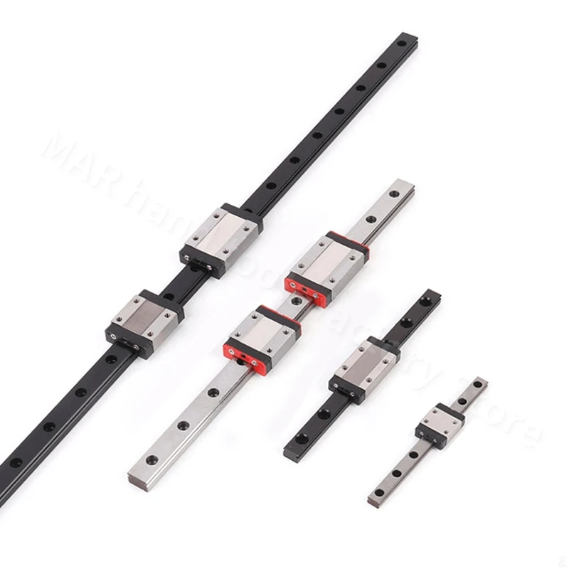 Miniature Linear Guide MGN7 MGN9 MGN12 MGN15 Slider Rail MGW7 MGW9 MGW12 MGW15 Miniature Linear Rail Slider For CNC 3D Printer
